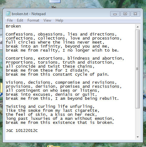Broken